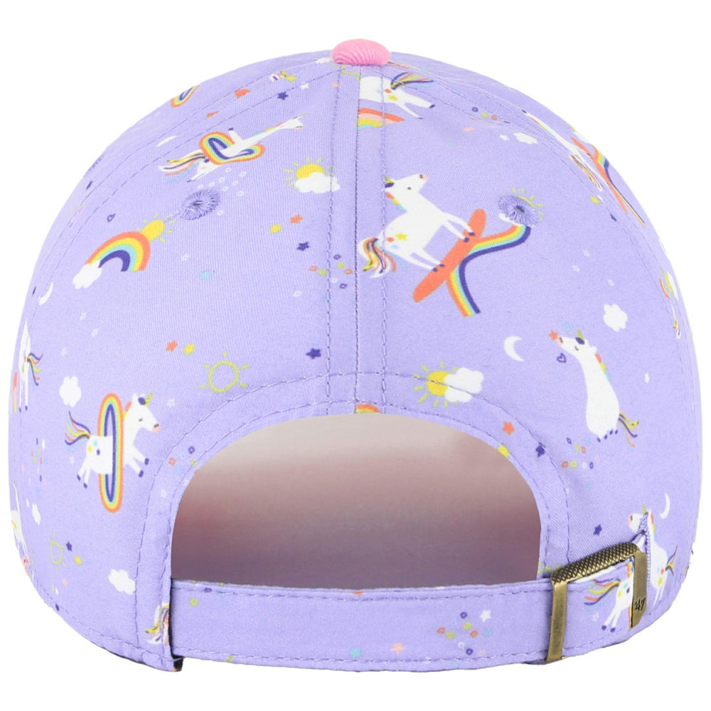 New York Jets '47 Girls Preschool Unicorn Clean Up Adjustable Hat Lavender - 47 brand