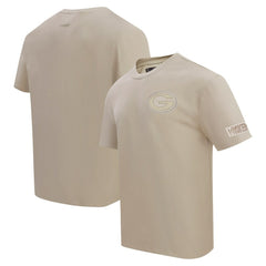 Green Bay Packers Pro Standard Drop Shoulder T-Shirt Tan - NFL