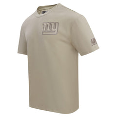 New York Giants Pro Standard Drop Shoulder T-Shirt Tan - NFL