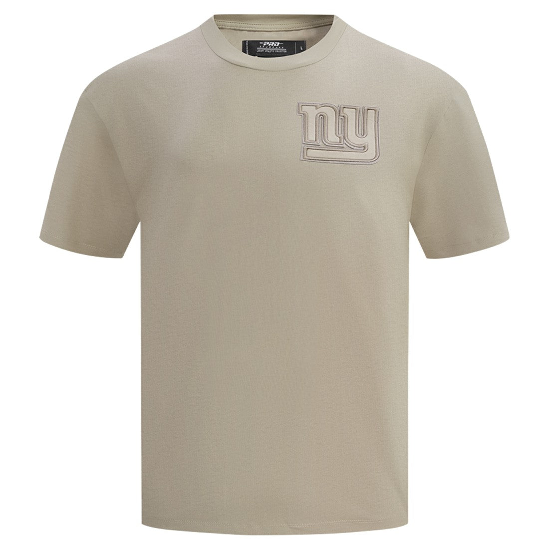 New York Giants Pro Standard Drop Shoulder T-Shirt Tan - NFL