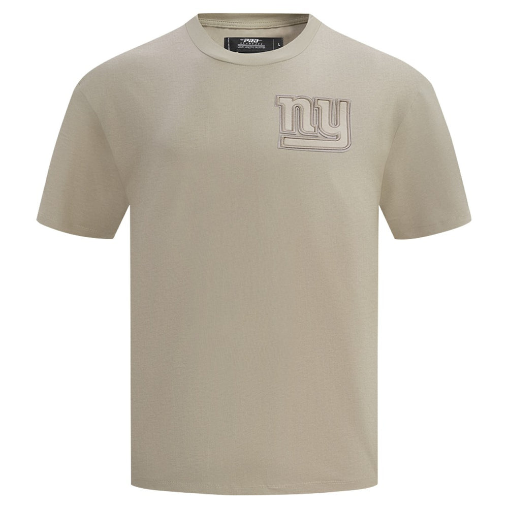 New York Giants Pro Standard Drop Shoulder T-Shirt Tan - NFL
