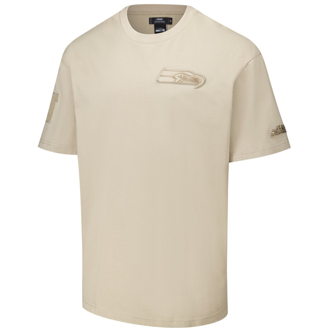 Seattle Seahawks Pro Standard Drop Shoulder T-Shirt Tan - NFL