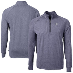 Detroit Tigers Cutter & Buck Adapt Eco Raglan Quarter-Zip Jacket On Sale