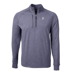Detroit Tigers Cutter & Buck Adapt Eco Raglan Quarter-Zip Jacket On Sale