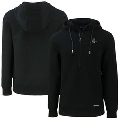 Boston Red Sox Cutter & Buck Roam Eco Recycled Half-Zip Pullover Hoodie Lifestyle