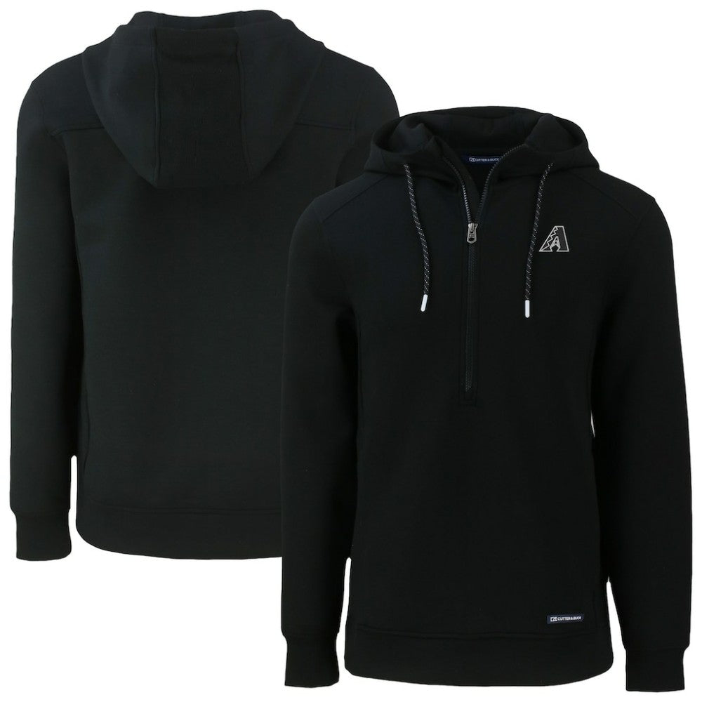 Arizona Diamondbacks Cutter & Buck Roam Eco Recycled Half-Zip Pullover Hoodie On Sale