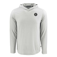 Houston Astros Cutter & Buck Coastline Epic Comfort Eco Recycled Long Sleeve Hoodie T-Shirt Clearance