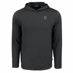 Kansas City Royals Cutter & Buck Coastline Epic Comfort Eco Recycled Long Sleeve Hoodie T-Shirt Clearance