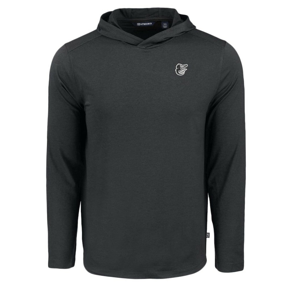 Baltimore Orioles Cutter & Buck Coastline Epic Comfort Eco Recycled Long Sleeve Hoodie T-Shirt discount