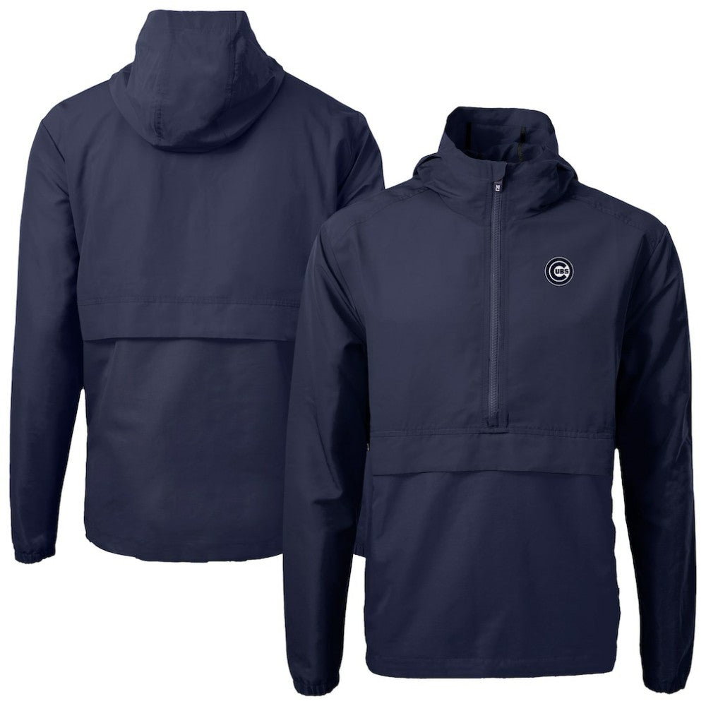 Chicago Cubs Cutter & Buck Charter Eco Recycled Anorak Half-Zip Hoodie Jacket Near Me