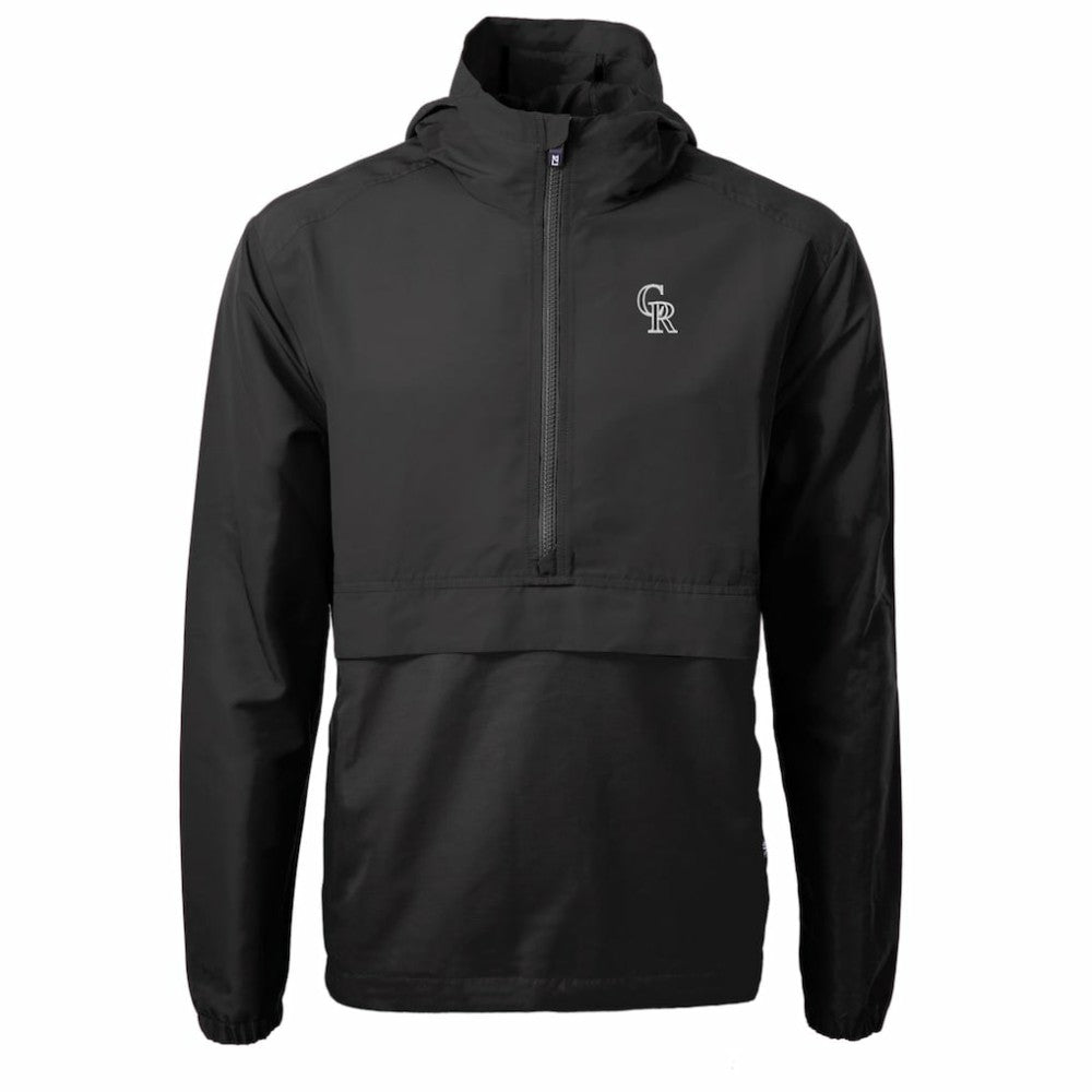 Colorado Rockies Cutter & Buck Charter Eco Recycled Anorak Half-Zip Hoodie Jacket Online