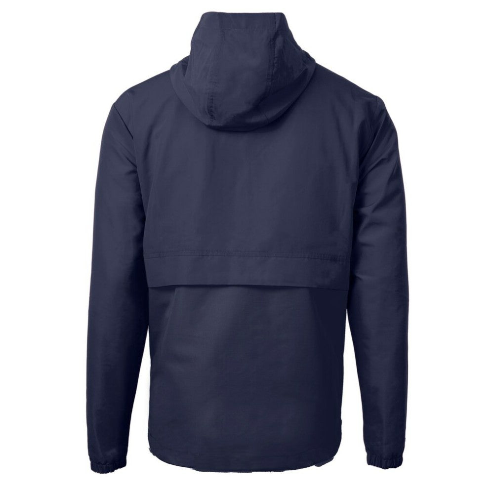 Boston Red Sox Cutter & Buck Charter Eco Recycled Anorak Half-Zip Hoodie Jacket Clearance