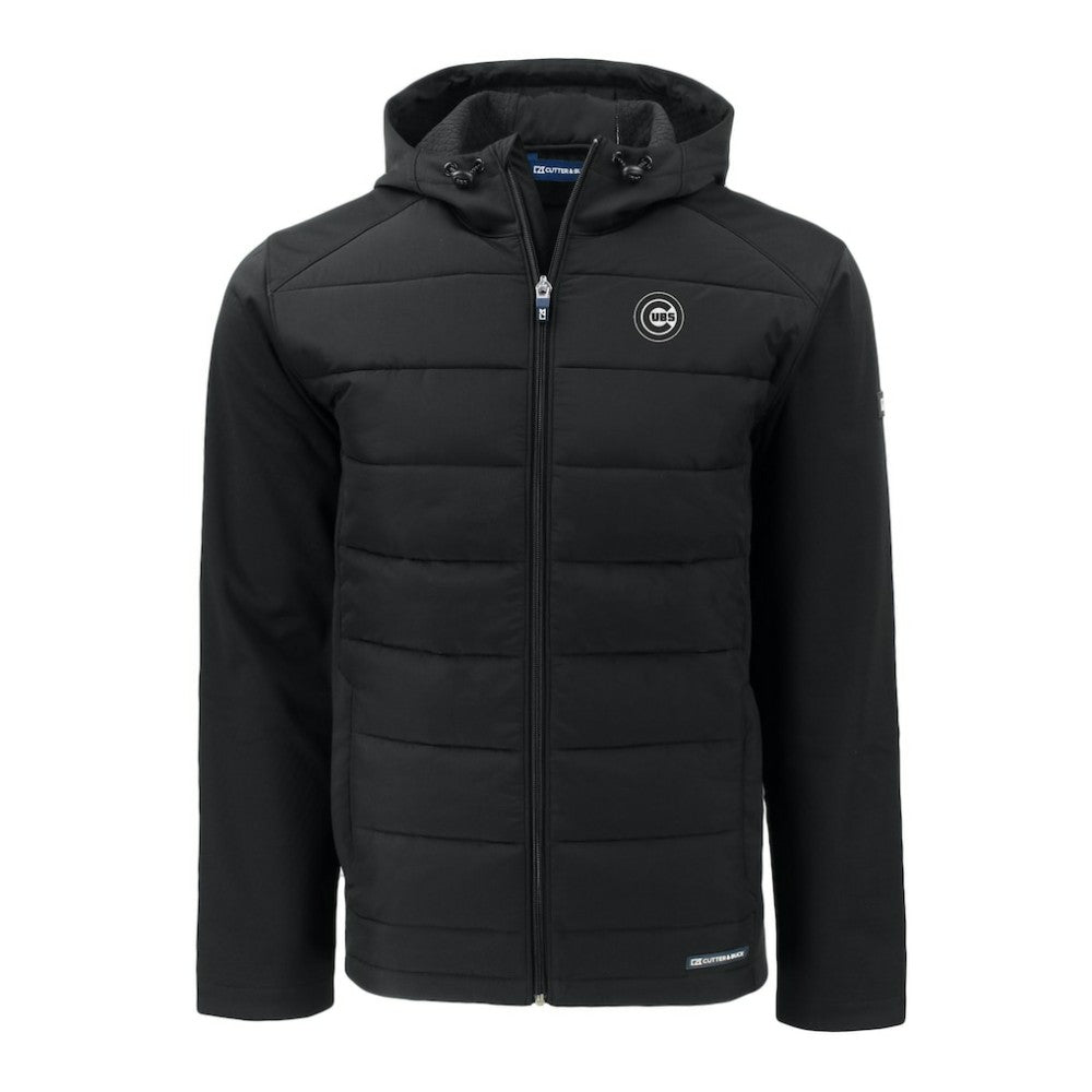 Chicago Cubs Cutter & Buck Evoke Hybrid Eco Softshell Recycled Full-Zip Jacket Online