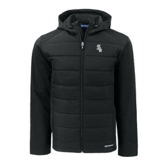 Chicago White Sox Cutter & Buck Evoke Hybrid Eco Softshell Recycled Full-Zip Jacket On Sale