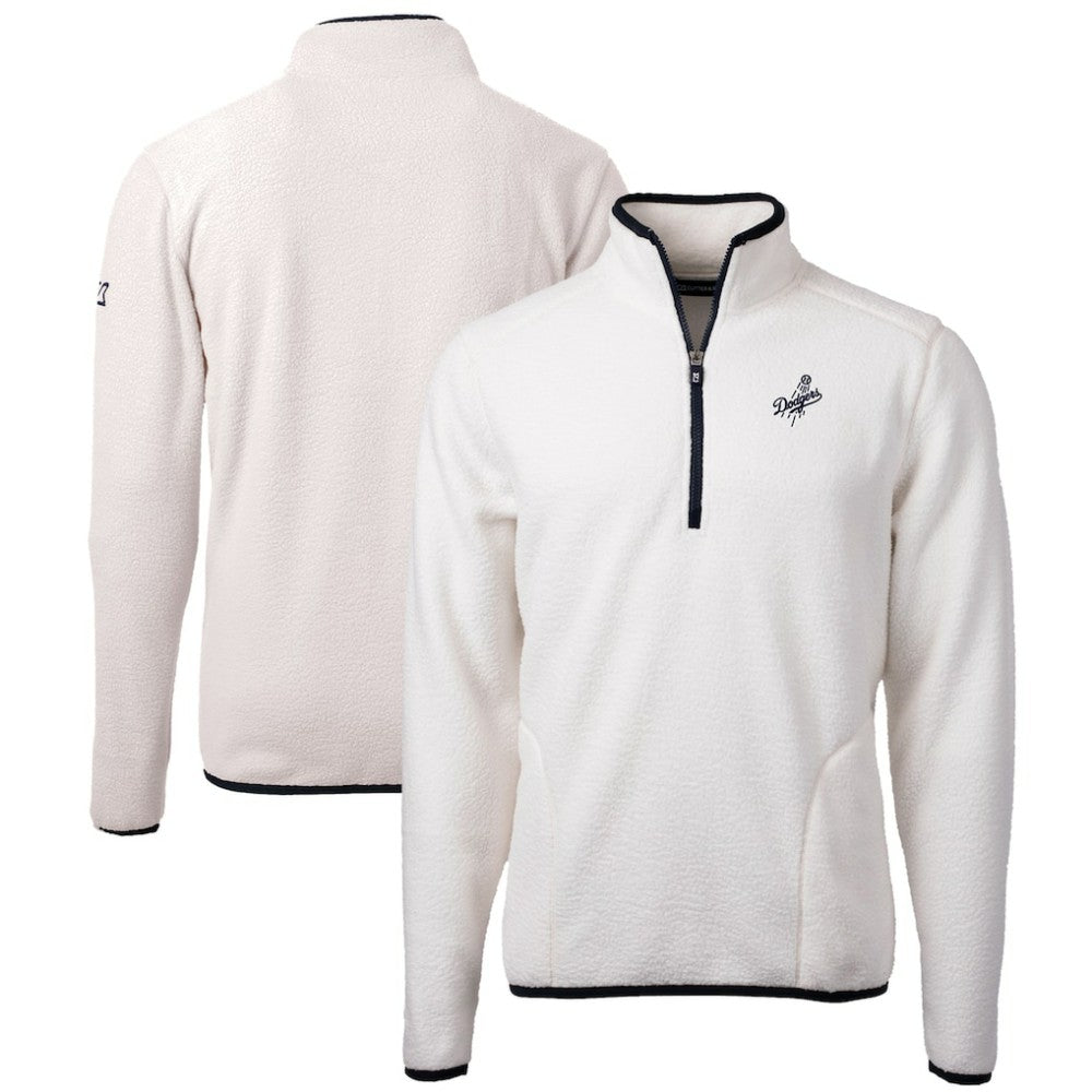 Los Angeles Dodgers Cutter & Buck Cascade Eco Fleece Quarter-Zip Jacket Online