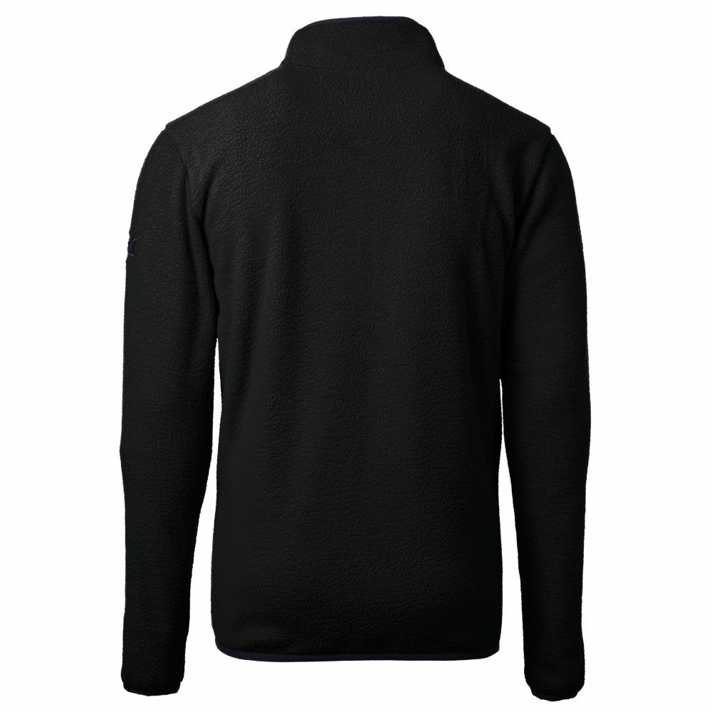 Los Angeles Dodgers Cutter & Buck Cascade Eco Fleece Quarter-Zip Jacket Lifestyle