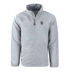 San Diego Padres Cutter & Buck Charter Eco Recycled Full-Zip Hoodie Jacket discount