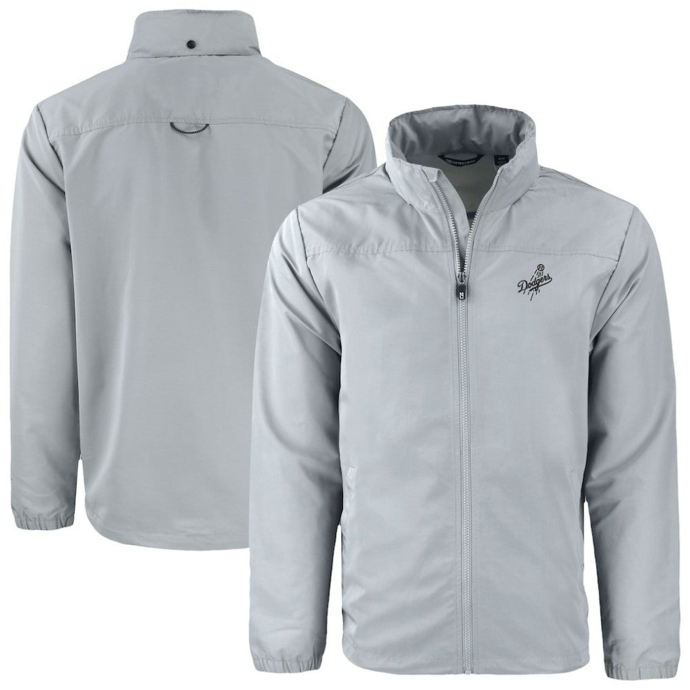 Los Angeles Dodgers Cutter & Buck Charter Eco Recycled Full-Zip Hoodie Jacket discount