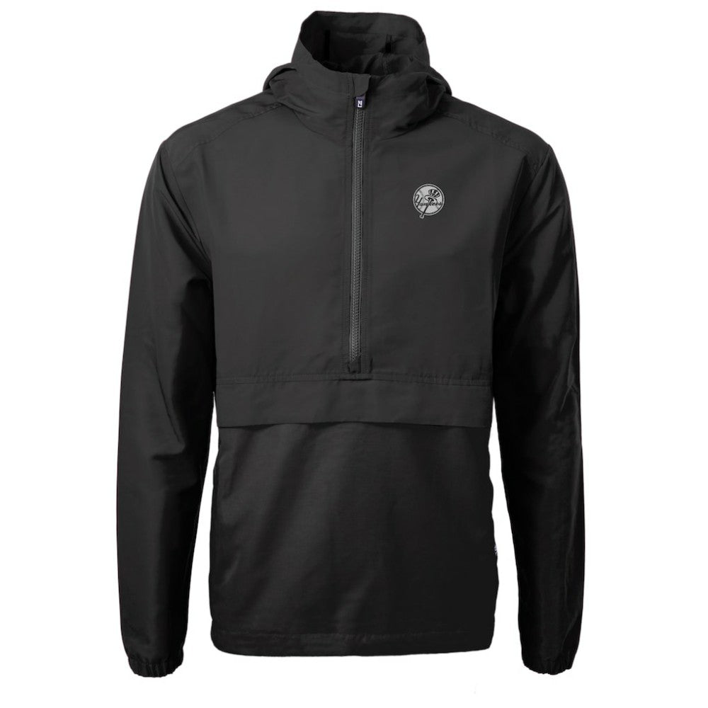 New York Yankees Cutter & Buck Charter Eco Recycled Anorak Half-Zip Hoodie Jacket Near Me
