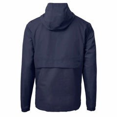 Milwaukee Brewers Cutter & Buck Charter Eco Recycled Anorak Half-Zip Hoodie Jacket for sale