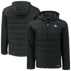 San Francisco Giants Cutter & Buck Evoke Hybrid Eco Softshell Recycled Full-Zip Hooded Jacket On Sale