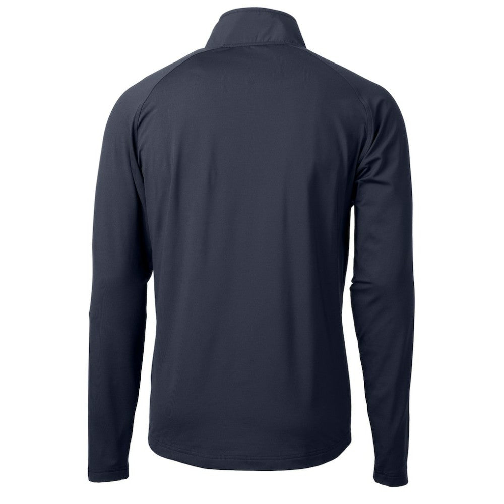 Philadelphia Phillies Cutter & Buck Adapt Eco Hybrid Raglan DryTec Quarter-Zip Jacket Lifestyle