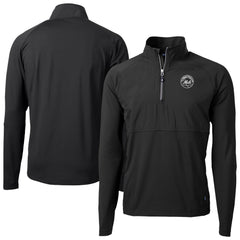 New York Mets Cutter & Buck Adapt Eco Hybrid Raglan DryTec Quarter-Zip Jacket Online