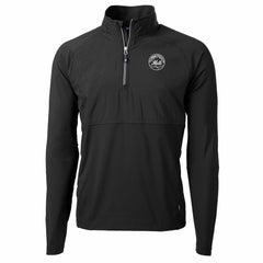 New York Mets Cutter & Buck Adapt Eco Hybrid Raglan DryTec Quarter-Zip Jacket Online