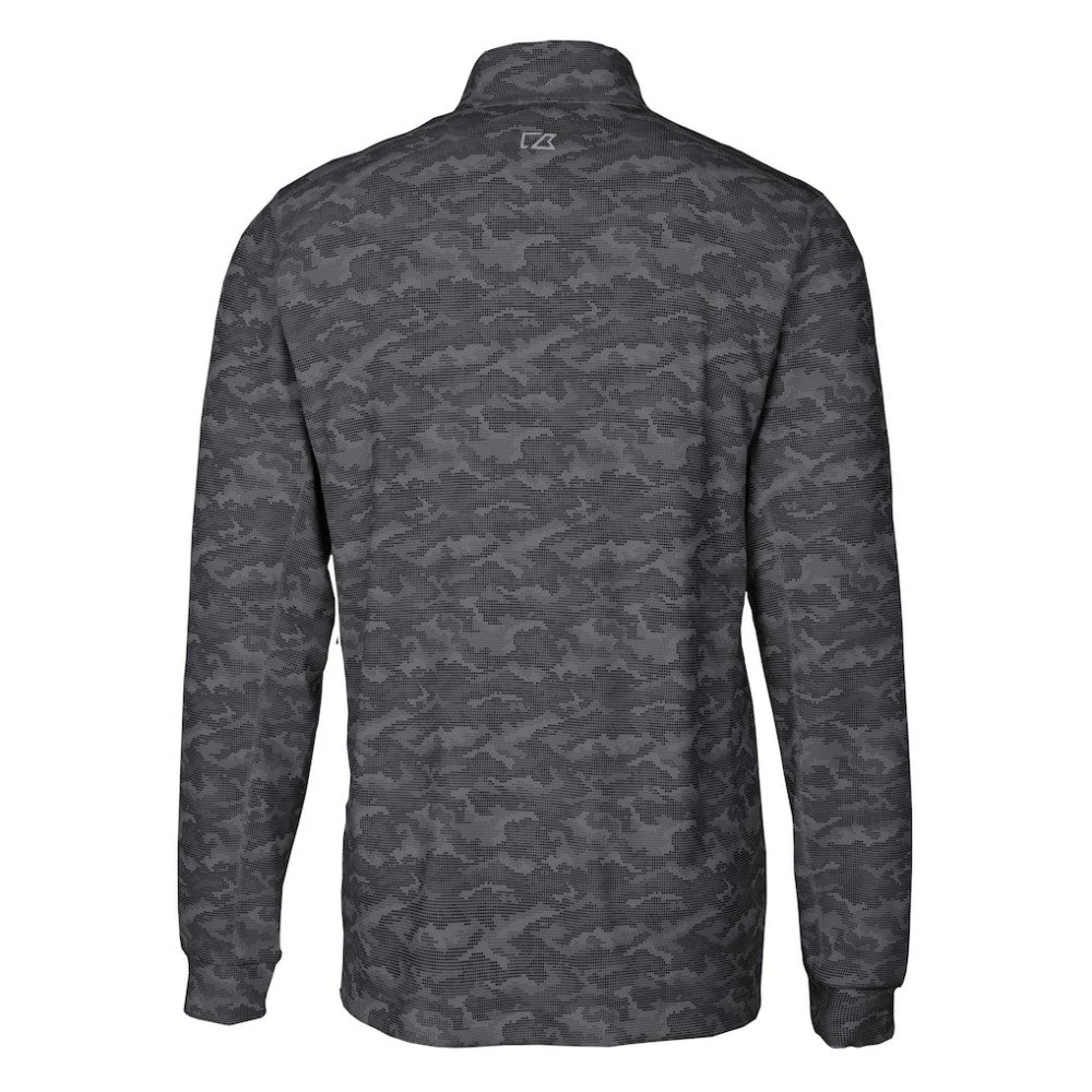 Philadelphia Phillies Cutter & Buck Traverse Eco Camo Tri-Blend DryTec Quarter-Zip Top Online