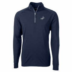 Los Angeles Dodgers Cutter & Buck Adapt Eco Raglan Quarter-Zip Jacket On Sale
