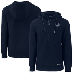 Los Angeles Dodgers Cutter & Buck Roam Eco Recycled Tri-Blend Half-Zip Hoodie discount