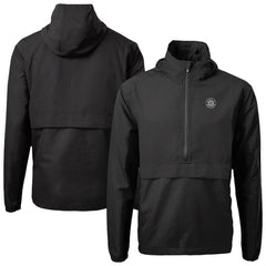 Seattle Mariners Cutter & Buck Charter Eco Recycled Anorak Half-Zip Hoodie Jacket Sale