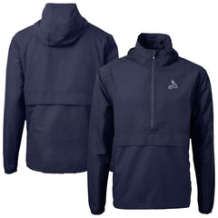 St. Louis Cardinals Cutter & Buck Charter Eco Recycled Anorak Half-Zip Hoodie Jacket Clearance