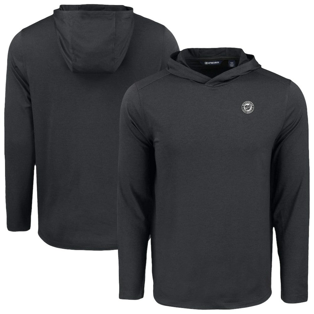 Washington Nationals Cutter & Buck Coastline Epic Comfort Eco Recycled Long Sleeve Hoodie T-Shirt Online