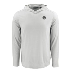 Washington Nationals Cutter & Buck Coastline Epic Comfort Eco Recycled Long Sleeve Hoodie T-Shirt Clearance