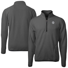 Washington Nationals Cutter & Buck Cascade Eco Fleece Quarter-Zip Jacket Sale