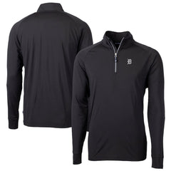 Detroit Tigers Cutter & Buck Big & Tall Adapt Eco DryTec Raglan Quarter-Zip Jacket Online