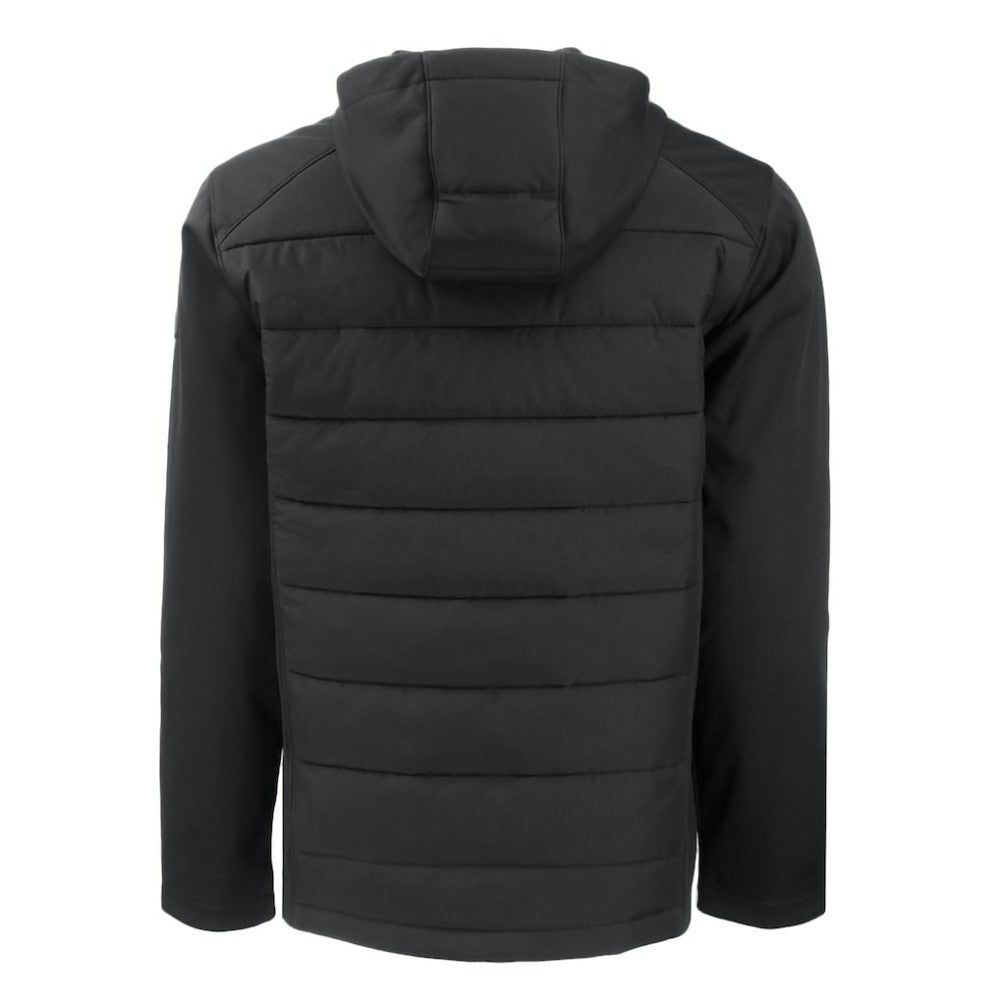 Detroit Tigers Cutter & Buck Big & Tall Evoke Hybrid Eco Softshell Recycled Full-Zip Jacket Clearance