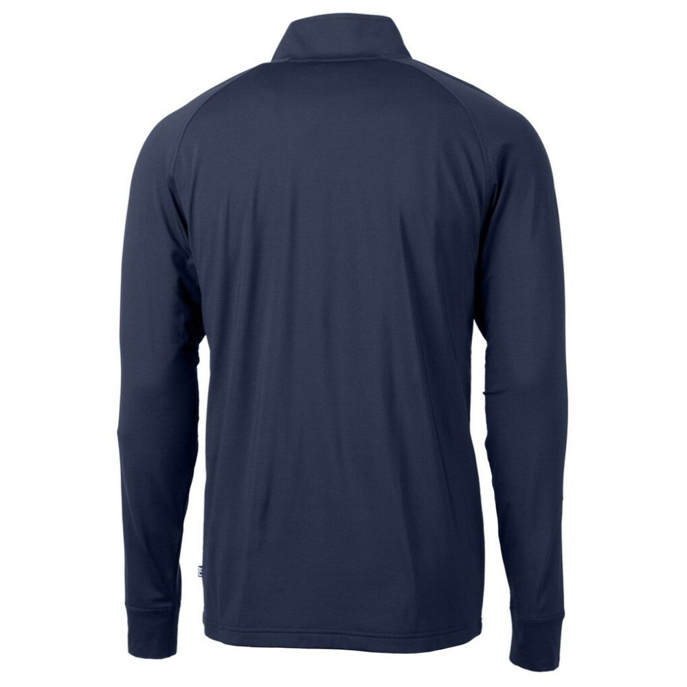 Los Angeles Dodgers Cutter & Buck Big & Tall Adapt Eco DryTec Raglan Quarter-Zip Jacket discount