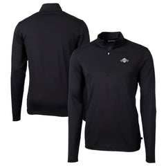 San Francisco Giants Cutter & Buck Big & Tall Virtue Eco Pique Quarter-Zip Jacket Sale