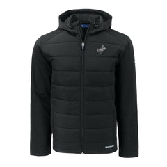Los Angeles Dodgers Cutter & Buck Big & Tall Evoke Hybrid Eco Softshell Recycled Full-Zip Hooded PrimaLoft Jacket for sale