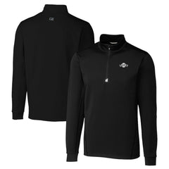 San Francisco Giants Cutter & Buck Big & Tall Traverse DryTec Quarter-Zip Jacket Lifestyle