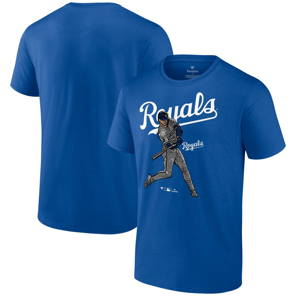 Bobby Witt Jr. Kansas City Royals Player Swing T-Shirt Clearance