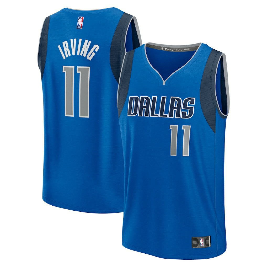 Kyrie Irving Dallas Mavericks Fast Break Replica Player Jersey sale - Icon Editi- Blue | NBA Jerseys