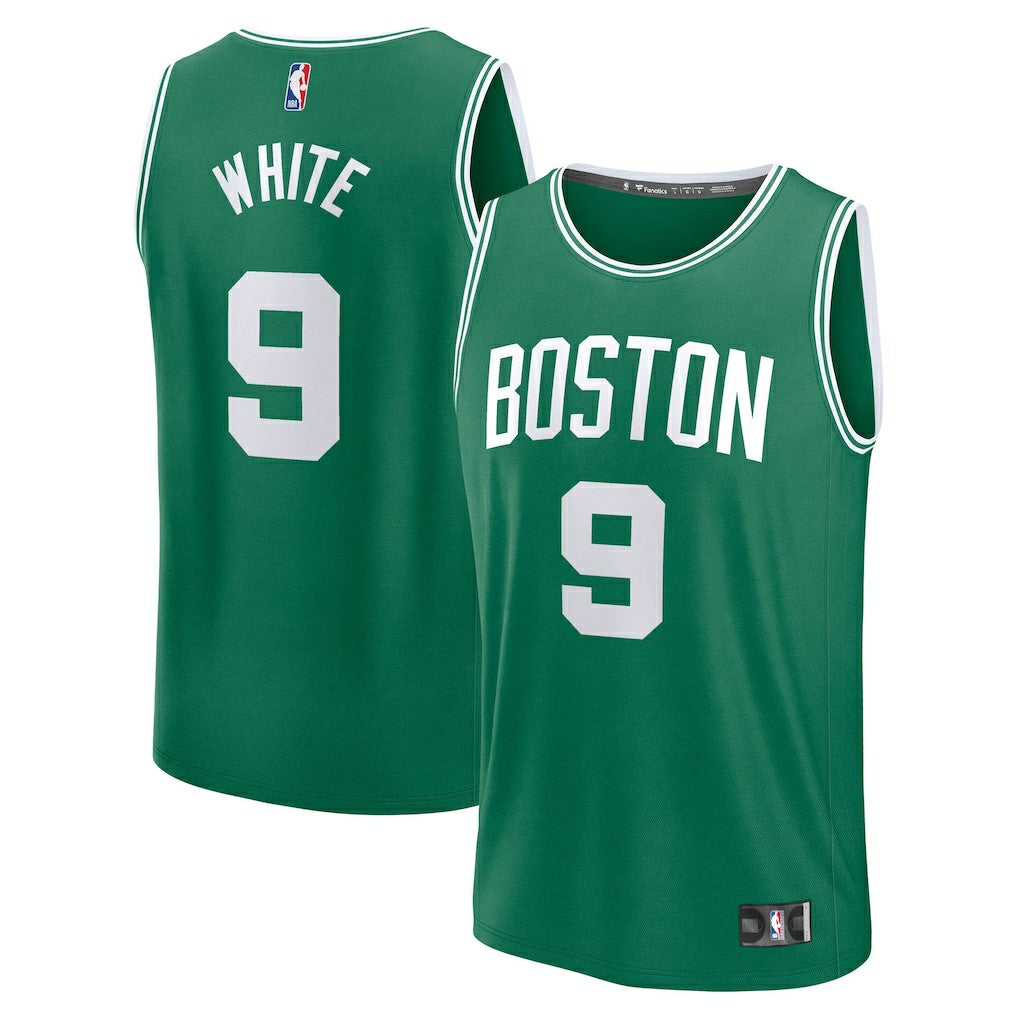 Derrick White Boston Celtics Fast Break Replica Player Jersey - Icon Edition - Kelly Green | NBA Jerseys