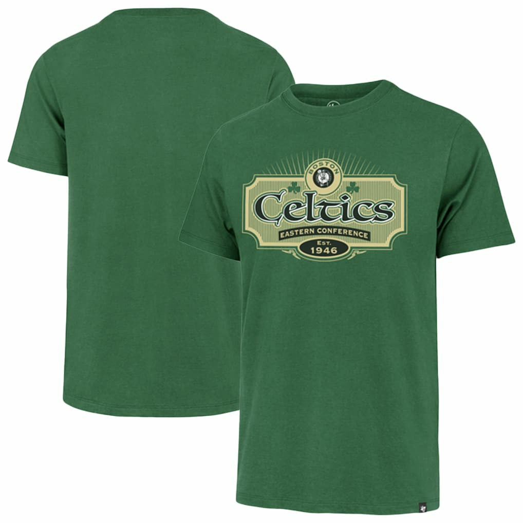 47 brand - Boston Celtics '47 Lucky Team Franklin T-Shirt - Green