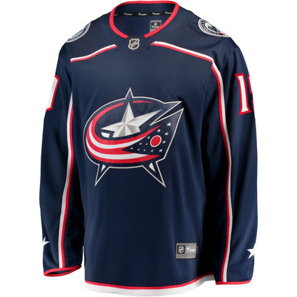 Adam Fantilli Columbus Blue Jackets Fanatics Home Premier Breakaway Player Jersey - Navy | NHL Jerseys