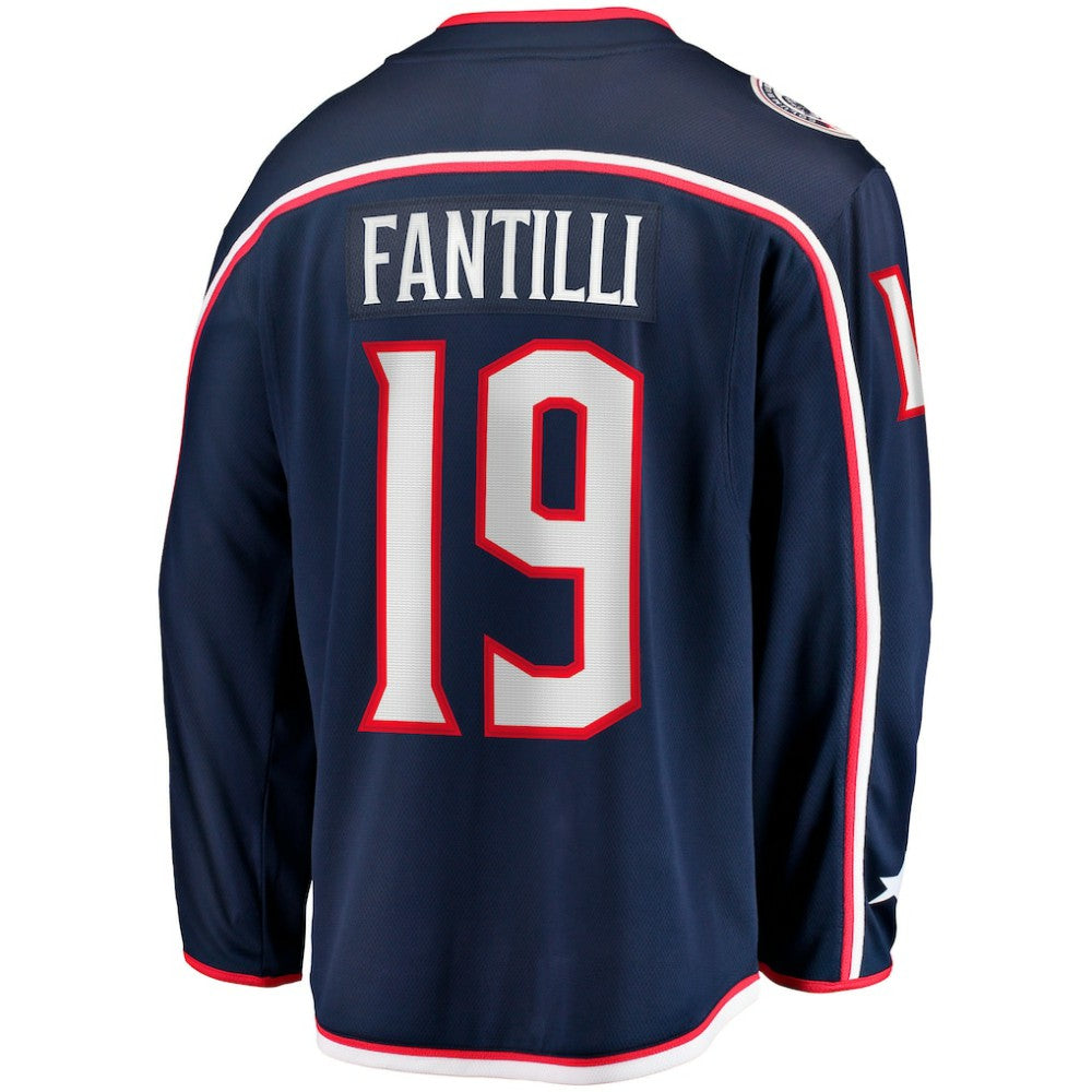 Adam Fantilli Columbus Blue Jackets Fanatics Home Premier Breakaway Player Jersey - Navy | NHL Jerseys