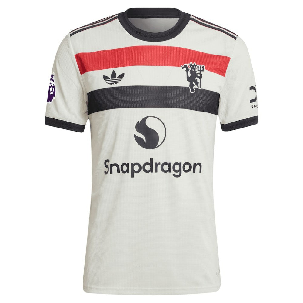 Adidas Marcus Rashford Manchester United Originals 2024/25 Third Jerseys - Cream