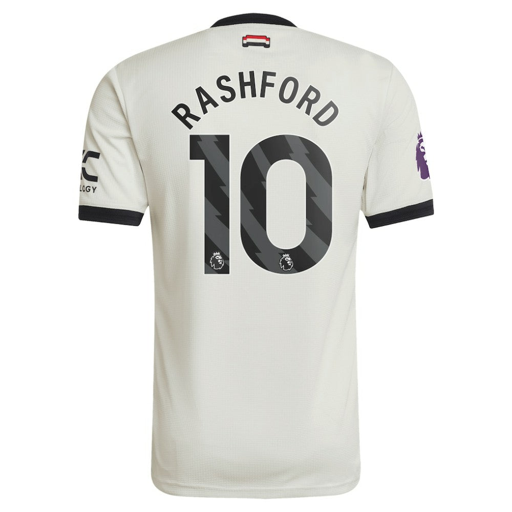 Adidas Marcus Rashford Manchester United Originals 2024/25 Third Jerseys - Cream